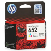 Картридж струйный HP 652 F6V24AE цветной оригинальный