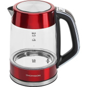 Чайник электрический Thomson Glass K20ES-2001 красный (3206489)