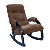 Кресло-качалка Модель 67 Brown (коричневое, 600х1030х870 мм)