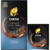Чай черный Curtis Elegant Earl Grey 25 пакетиков (бергамот)