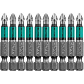 Бита магнитная Kraftool Optimum Line PH2 x 50 мм (10 штук в упаковке, 26122-2-50-10)