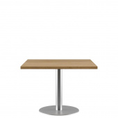 Стол для переговоров Zion (орех, 1100x1100x760 мм)