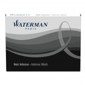 Картридж для перьевой ручки сменный Waterman Cartridge Size Standard черный (8 штук в упаковке)