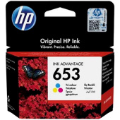 Картридж струйный HP 653 3YM74AE цветной оригинальный