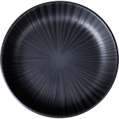 Тарелка суповая Oxford FLAT Shape ONIX керамика 20.5 см чёрная