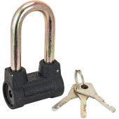 Замок навесной Стандарт AL-660L 53,5 мм черный