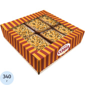 Печенье затяжное Семейка Озби с кунжутом 340 г купить в интернет-магазине товаров для офиса и дома ТопГрад с доставкой