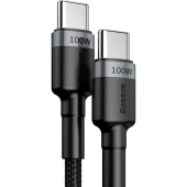 Кабель Baseus USB Type-C 100 Вт 2 метра (BAS-CATKLF-ALG1)