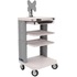 Тележка Comtex №5 (темно-серый/светло-серый, 633х555х1468 мм)