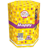 Батарея салютов Maxsem Happy 19 залпов (SB-19-01)