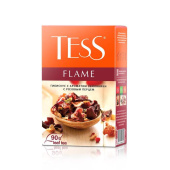 Чайный напиток фруктовый Tess Flame 90 г (шиповник, земляника, яблоко)
