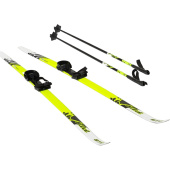 Лыжный комплект детский STC Step Kid Lemon 140 см желтый (5131) купить в интернет-магазине товаров для офиса и дома ТопГрад с доставкой