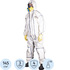 Комбинезон одноразовый с капюшоном Lakeland ChemMAX 2 белый 145 г/кв.м  (размер 62-66, XXXL, CT2S428)