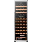 Винный шкаф Hyundai HBWC 0831 SU однокамерный черный Винный шкаф Hyundai HBWC 0831 SU однокамерный черный