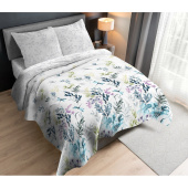 Постельное белье Lovely textile Стрекозы (евро, перкаль)
