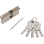 Замок врезной дверной Max 80 матовый никель 40х40 мм