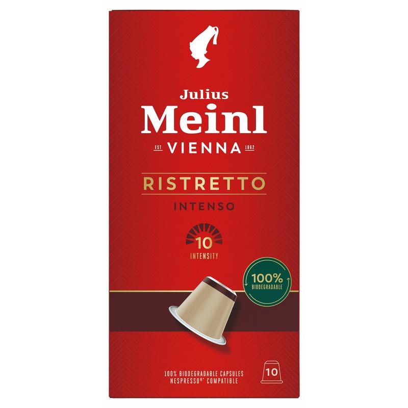 Кофе в капсулах для кофемашин Julius Meinl Ristretto Intenso BIO (10 штук в упаковке)