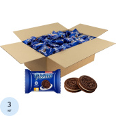 Печенье сахарное Pekarro с какао и начинкой с ванильным вкусом 3 кг купить в интернет-магазине товаров для офиса и дома ТопГрад с доставкой