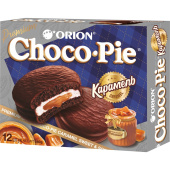 Пирожное Сhoco Pie Dark Caramel в глазури 360 г купить в интернет-магазине товаров для офиса и дома ТопГрад с доставкой