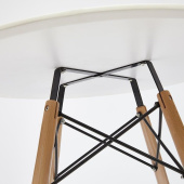 Стол обеденный TetChair Cindy Next круглый (белый, 800х800х750 мм) купить в интернет-магазине товаров для офиса и дома ТопГрад с доставкой