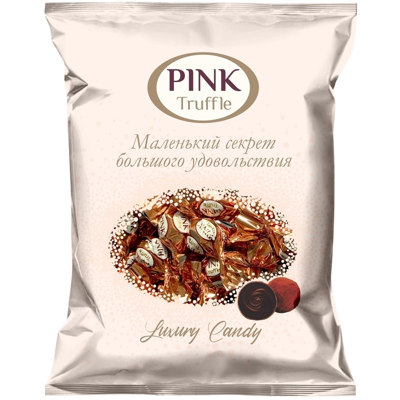 Конфеты шоколадные Pink трюфельные 500 г