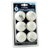 Мяч для настольного тенниса Stiga Challenger 40 мм (6 штук) купить в интернет-магазине товаров для офиса и дома ТопГрад с доставкой