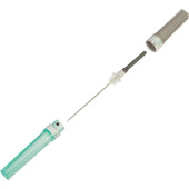 Игла двусторонняя Vacuette Visio plus 21G 0.8x38 мм зеленая с визуальной камерой (100 штук в упаковке) купить в интернет-магазине товаров для офиса и дома ТопГрад с доставкой