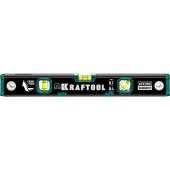 Уровень пузырьковый Kraftool 3 глазка 400 мм магнитный фрезерованный (34785-40)
