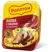 Лапша Роллтон по-домашнему с говядиной (24 штуки по 90 г)