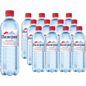 Вода минеральная Пилигрим газированная 0.5 л купить в интернет-магазине товаров для офиса и дома ТопГрад с доставкой