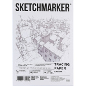 Калька матовая Sketchmarker (А4, плотность 110 г/кв.м, 100 листов)