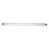 Рейлинг для хранения инвентаря настенный FBK алюминий/полипропилен   красный (длина 900 мм)