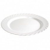 Блюдо стеклянное Luminarc Трианон диаметр 290 мм белое (артикул производителя 09392)