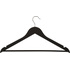 Вешалка-плечики Комус Мебель WH018 дерево чёрный (размер 46-50)