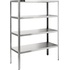 Стеллаж металлический Кобор СК-120/40/430 (4 полки, 1200х400х1800 мм)