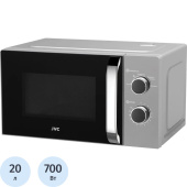 Микроволновая печь JVC JK-MW147M серебристая