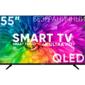 Телевизор 55" Soundmax SM-QLED55T21SU черный