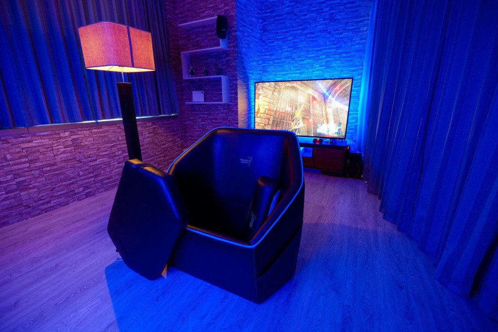 Игровой диван отлично подходит для долгой игры