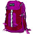 Рюкзак Polar 470х270х160 мм фиолетовый