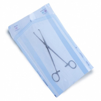 Пакет для стерилизации Клинипак для паровой и газовой стерилизации 250х75х500 мм (500 штук в упаковке)