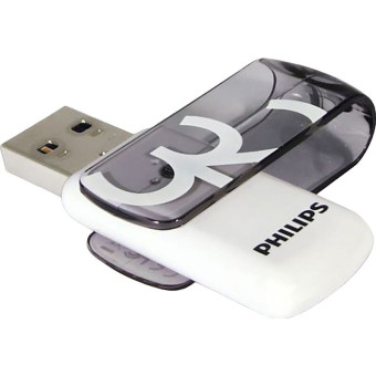 Флешка USB 2.0 32 ГБ Philips VIVID 2.0 (FM32FD05B/97) Флешка USB 2.0 32 ГБ Philips VIVID 2.0 (FM32FD05B/97)
