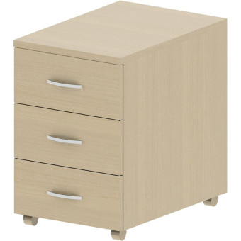 Тумба подкатная Рондо 05T081 (береза, 406х501х606 мм, 3 ящика)