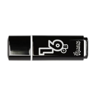 Флеш-память USB 2.0 16 Гб SmartBuy Glossy series (SB16GBGS-K)