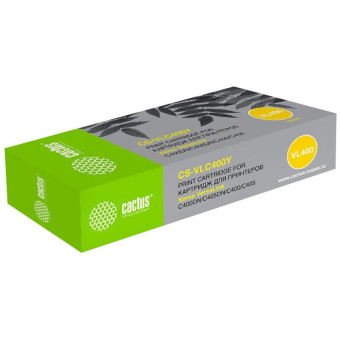 Картридж лазерный Cactus 106R03533 CS-VLC400Y для Xerox желтый  совместимый Картридж лазерный Cactus 106R03533 CS-VLC400Y для Xerox желтый  совместимый