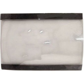 Ценникодержатель на магните горизонтальный А5 прозрачный (10 штук в  упаковке)