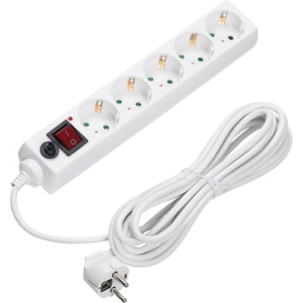 Сетевой фильтр BigTech CD5-5W75 на 5 розеток 5 метров