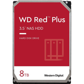 Жесткий диск Western Digital Red Plus 8 ТБ (WD80EFPX)