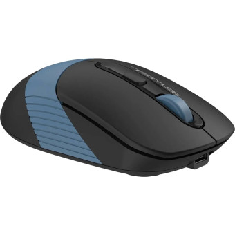 Мышь беспроводная A4Tech Fstyler FB10CS черная/синяя (FB10CS USB ASH BLUE)