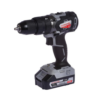 Дрель-шуруповерт ударная аккумуляторная Интерскол ДАУ-13/18В 18 В Li-ion 2 АКБ 2 Ач+ЗУ (574.2.2.70)