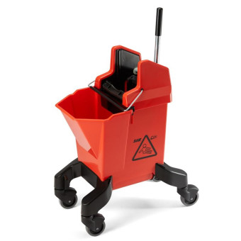 Ведро на колесах Syr Эрго U2 с отжимом 21 л (красное)
